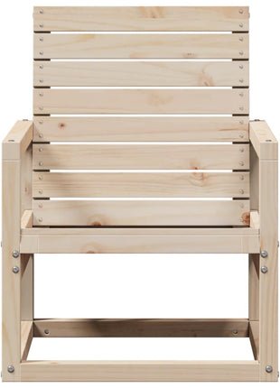 Tuinstoel 57,5x63x76 cm massief grenenhout