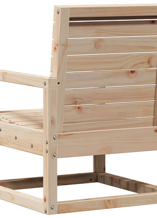 Tuinstoel 57,5x63x76 cm massief grenenhout