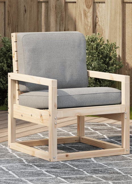 Tuinstoel 57,5x63x76 cm massief grenenhout