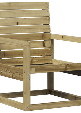 Tuinstoel 57,5x63x76 cm geïmpregneerd grenenhout