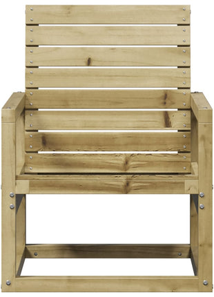 Tuinstoel 57,5x63x76 cm geïmpregneerd grenenhout