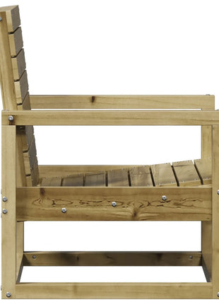 Tuinstoel 57,5x63x76 cm geïmpregneerd grenenhout
