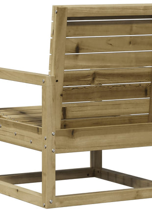 Tuinstoel 57,5x63x76 cm geïmpregneerd grenenhout