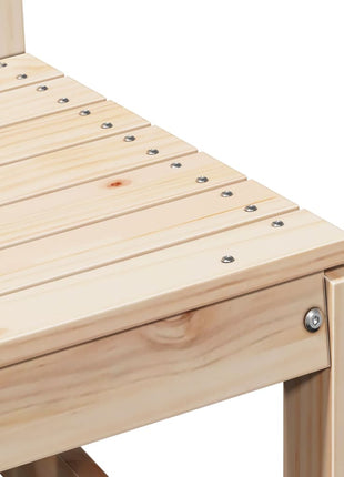 3-delige Loungeset massief grenenhout