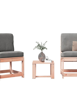 3-delige Loungeset massief douglashout