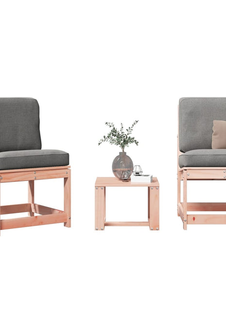 3-delige Loungeset massief douglashout
