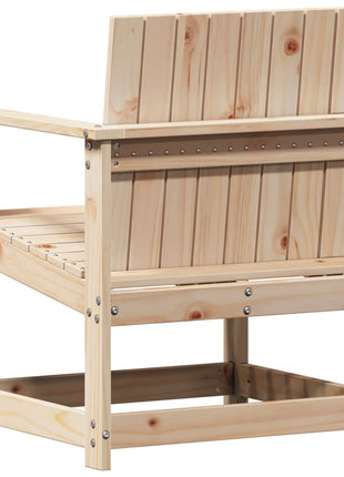 3-delige Loungeset massief grenenhout