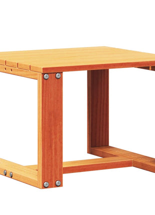 3-delige Loungeset massief grenenhout wasbruin