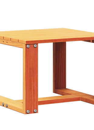 3-delige Loungeset massief grenenhout wasbruin