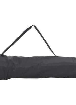 Campingstoelen 2 st met vakje inklapbaar blauw