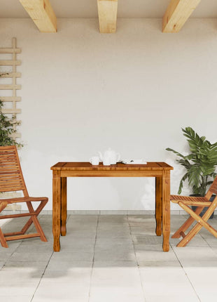 Tuinstoelen inklapbaar 2 st massief acaciahout