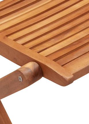 Tuinstoelen 4 st inklapbaar massief acaciahout
