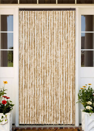 Vliegengordijn 100x230 cm chenille beige