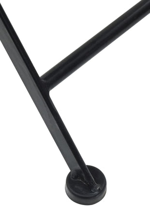 Bistrostoelen 2 st inklapbaar keramiek blauw en wit