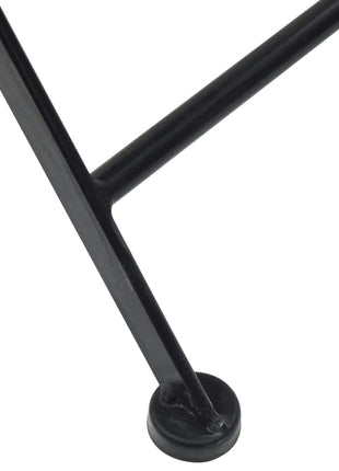 Bistrostoelen 2 st inklapbaar keramiek terracottakleurig en wit