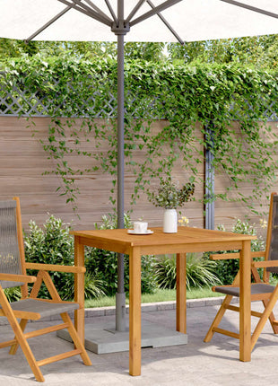 Tuinstoelen 2 st massief acaciahout en polypropeen grijs