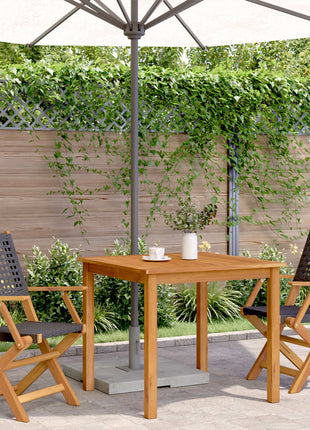 Tuinstoelen 2 st massief acaciahout en poly rattan zwart