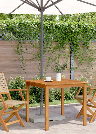 Tuinstoelen 2 st massief acaciahout en poly rattan beige