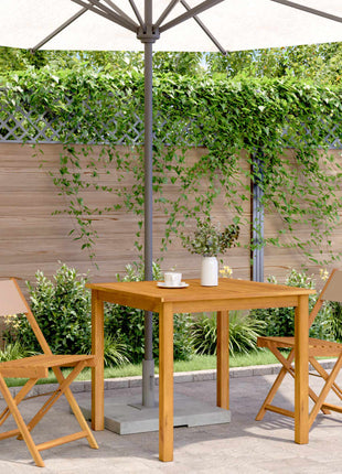 Bistrostoelen 2 st massief acaciahout en stof taupe