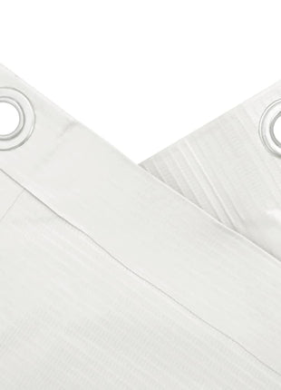 Balkonscherm 1000x75 cm PVC wit