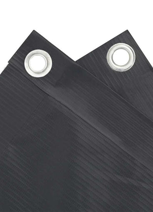 Balkonscherm 300x90 cm PVC antracietkleurig