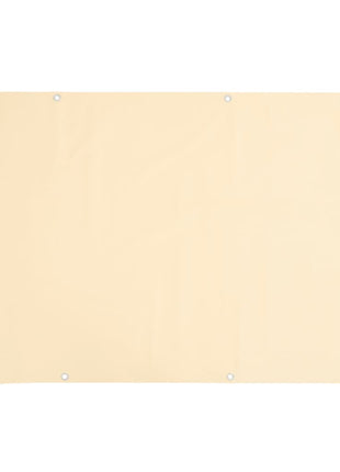 Balkonscherm 300x90 cm PVC crèmekleurig