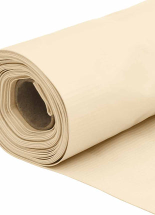 Balkonscherm 300x90 cm PVC crèmekleurig