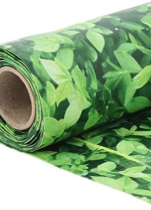 Balkonscherm plantpatroon 500x90 cm PVC groen