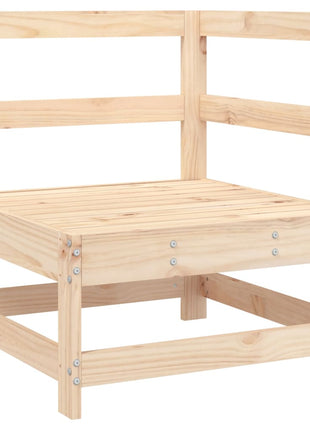 10-delige Loungeset massief grenenhout