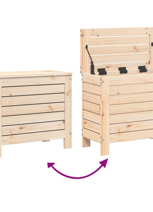 10-delige Loungeset massief grenenhout
