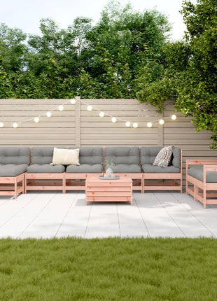 10-delige Loungeset massief douglas vurenhout