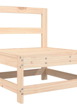 10-delige Loungeset massief grenenhout