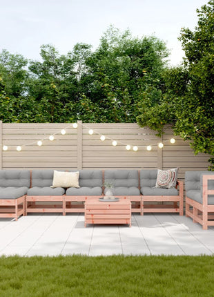10-delige Loungeset massief douglas vurenhout