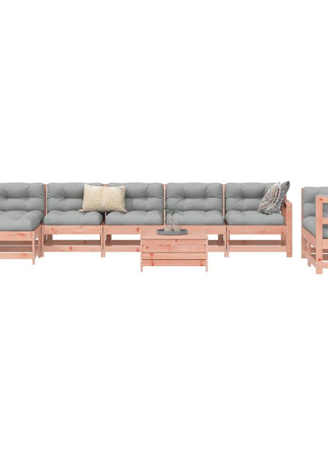 10-delige Loungeset massief douglas vurenhout