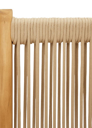 Tuinstoelen 4 st verstelbaar massief acaciahout beige