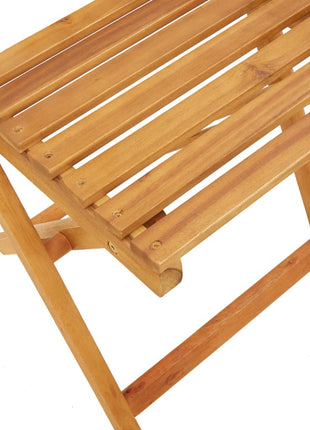 Tuinstoelen 6 st inklapbaar massief acaciahout grijs