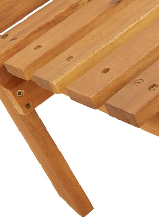 Tuinstoelen 6 st inklapbaar stof en massief hout beige