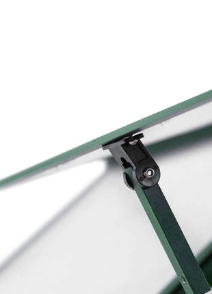 Tuinkas met basisframe 224x169x202 cm aluminium groen