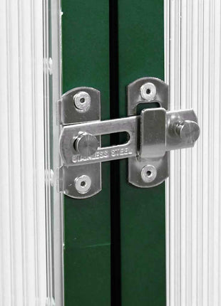 Tuinkas met basisframe 334x169x195 cm aluminium groen