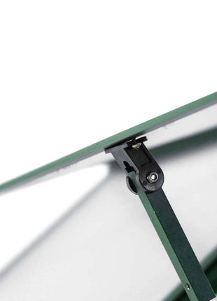 Tuinkas met basisframe 334x169x195 cm aluminium groen