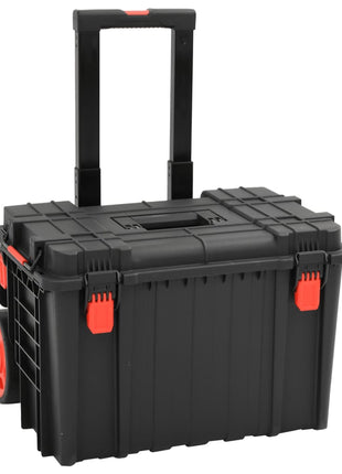 Flightcase draagbaar 56,5x45,5x48 cm PP zwart