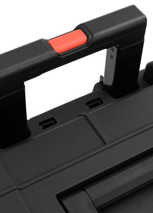 Flightcase draagbaar 56,5x45,5x48 cm PP zwart
