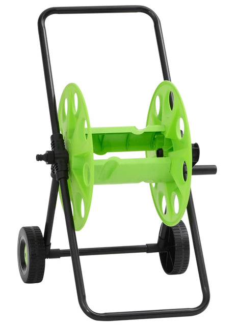 Slanghaspelwagen voor 60 m 1/2" slang staal groen