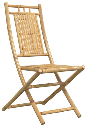 Tuinstoelen 4 st inklapbaar 46x66x99 bamboe