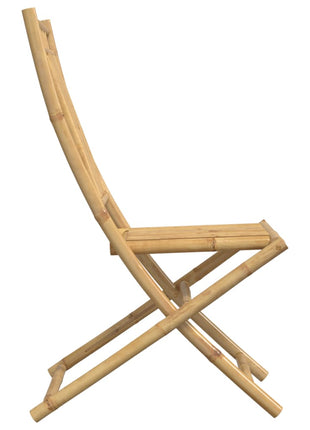 Tuinstoelen 4 st inklapbaar 46x66x99 bamboe