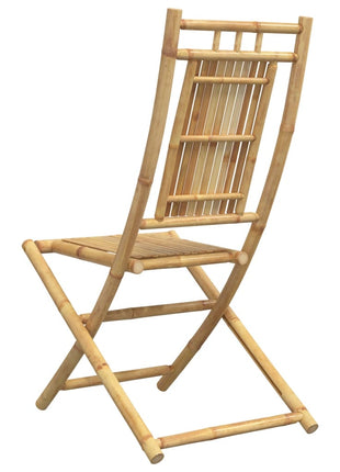 Tuinstoelen 4 st inklapbaar 46x66x99 bamboe