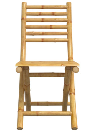 Tuinstoelen 8 st inklapbaar 43x54x88 bamboe