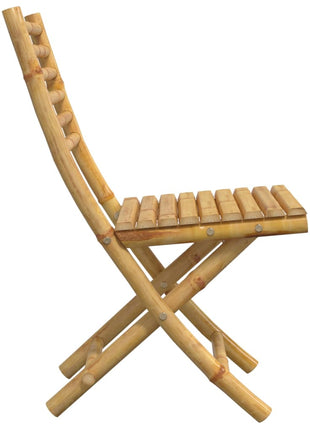 Tuinstoelen 8 st inklapbaar 43x54x88 bamboe