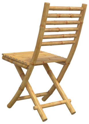Tuinstoelen 8 st inklapbaar 43x54x88 bamboe