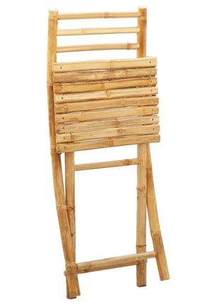 Tuinstoelen 8 st inklapbaar 43x54x88 bamboe